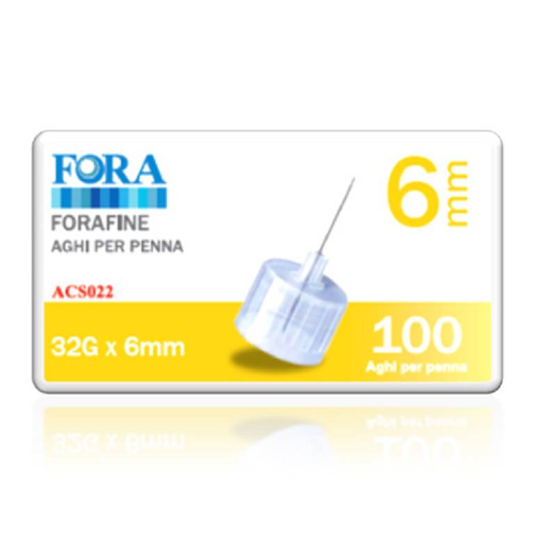 AGO PER PENNA DA INSULINA FORA FINE 32 GAUGE 6 MM 100 PEZZI - Farmavicinoate