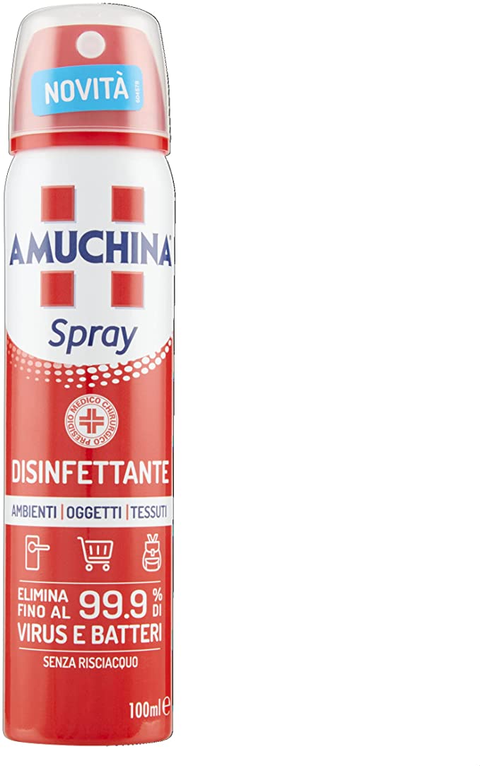 AMUCHINA SPRAY AMBIENTI OGGETTI TESSUTI 100 ML - Farmavicinoate