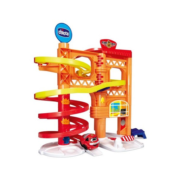 CHICCO GIOCO TURBO BALL PLAYSET 2 FIRE STATION - Farmavicinoate