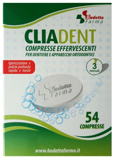 CLIADENT 54 COMPRESSE EFFERVESCENTI - Farmavicinoate