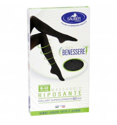 COLLANT SUPERCOPRENTE SAUBER 8-12MMHG NERO 3 - Farmavicinoate