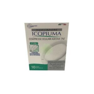 COMPRESSE OCULARI ADESIVE STERILI 10 PEZZI - Farmavicinoate