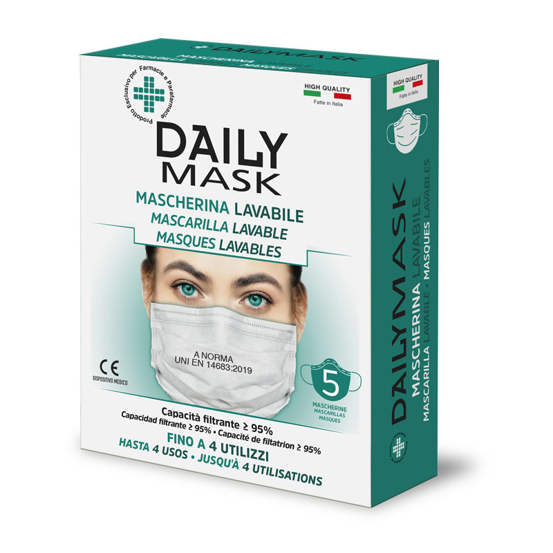 DAILY MASK PRO MASCHERINA KN95/FFP2 2 PEZZI - Farmavicinoate