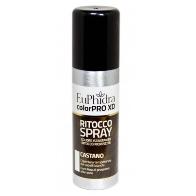 EUPHIDRA COLORPRO XD TINTURA RITOCCO SPRAY CAPELLI CASTANO 75 ML - Farmavicinoate