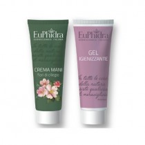 EUPHIDRA I BOCCIOLI DI EUPHIDRA FIORI COTONE COFANETTO CON CREMA MANI 50 ML + GEL IGIENIZZANTE 50 ML - Farmavicinoate