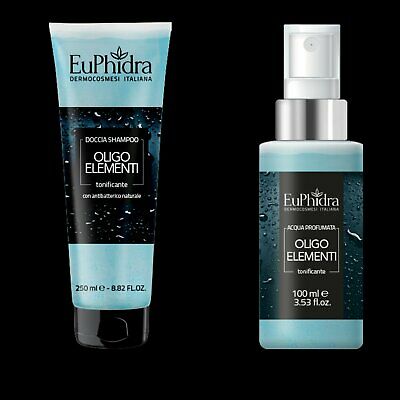 EUPHIDRA OLIGOELEMENTI BEAUTY BOX 1 DOCCIA SHAMPOO + 1 ACQUA PROFUMATA + 1 BEAUTY - Farmavicinoate