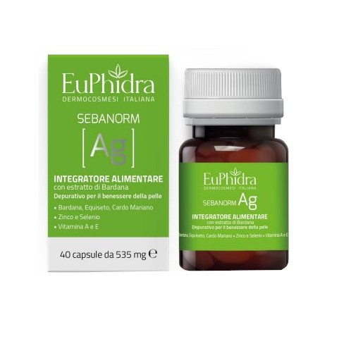 EUPHIDRA SEBANORM AG 40 CAPSULE - Farmavicinoate
