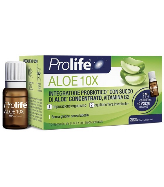 PROLIFE ALOE 10 FLACONI X 8 ML - Farmavicinoate