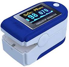SATURIMETRO PORTATILE BLU CON INDICE PERFUSIONALE - Farmavicinoate