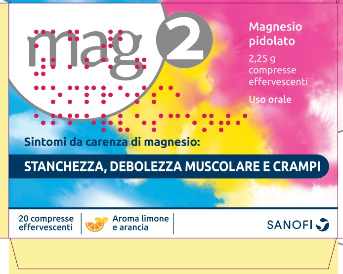 MAG 2*20CPR EFF 2,25G - Farmavicinoate