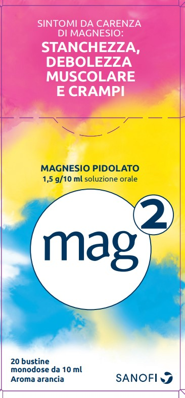 MAG 2*OS SOLUZ 20BUST1,5G/10ML - Farmavicinoate