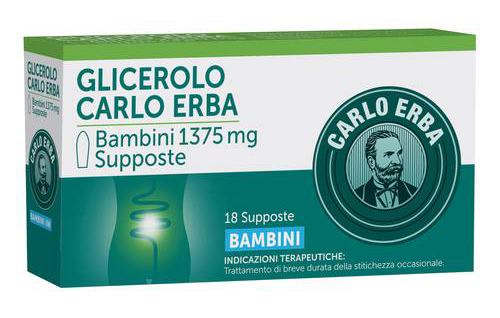 GLICEROLO*BB 18SUPP 1375MG - Farmavicinoate