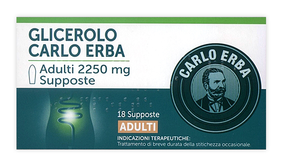 GLICEROLO*AD 18SUPP 2250MG - Farmavicinoate