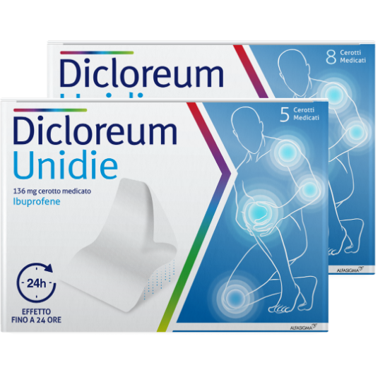 DICLOREUM UNIDIE*5CER 136MG24H - Farmavicinoate