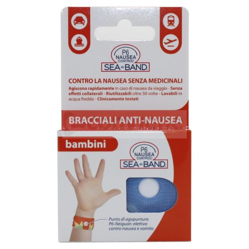 BRACCIALE ANTI NAUSEA PER BAMBINI P6 NAUSEA CONTROL 2 PEZZI - Farmavicinoate