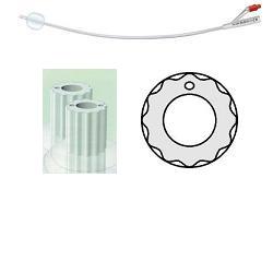CATETERE VESCICALE IN SILICONE PROFILCATH PLUS SCANALATO 2 VIE CH20 LUNGHEZZA 31 CM PUNTA CILINDRICA 2 FORI CONTRAPPOSTI PALLONCINO 5 ML 1 PEZZO - Farmavicinoate