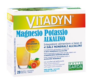 VITADYN MAGNESIO POTASSIO ALKALINO 20 BUSTINE - Farmavicinoate
