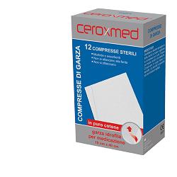 GARZA IDROFILA CEROXMED 36X40 IN COTONE 12 PEZZI - Farmavicinoate