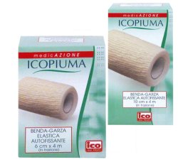 ICOPIUMA BENDA GARZA ELASTICA AUTOFISSANTE CM6X4MT 1 PEZZO - Farmavicinoate