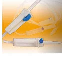 DEFLUSSORE PER INFUSIONE CON AGO STERILIZZATO CON OSSIDO DI ETILENE CON ROLLER APIROGENO CURAIN MONOUSO 1 PEZZO - Farmavicinoate