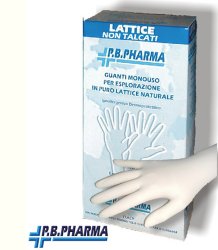 GUANTO LATTICE NON TALCATO MEDIO 100 PEZZI - Farmavicinoate