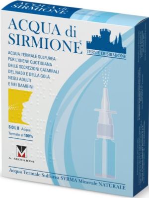 ACQUA SIRMIONE MINERALE NATURALE 6 FIALE 15 ML - Farmavicinoate