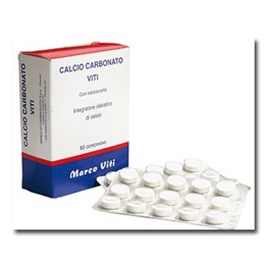 CALCIO CARBONATO VITI 60 COMPRESSE - Farmavicinoate