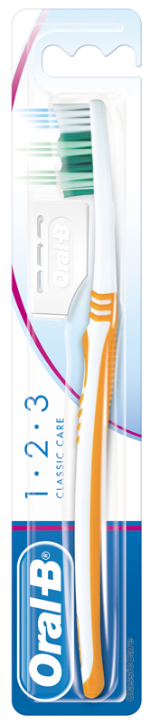 ORALB 123 CLASSIC CARE SPAZZOLINO MANUALE - Farmavicinoate