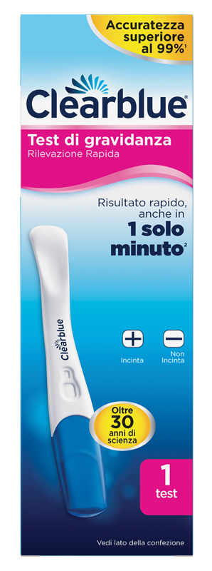 TEST DI GRAVIDANZA CLEARBLUE PREGN VISUAL STICK - Farmavicinoate
