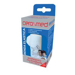 BENDA ELASTICA CEROXMED 10X450 CM CON GANCIO 1 PEZZO - Farmavicinoate