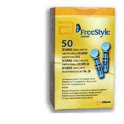 LANCETTE PUNGIDITO FREESTYLE GAUGE 28 50 PEZZI - Farmavicinoate