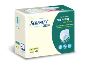 PANNOLONE A MUTANDINA SERENITY PULL UP BE FREE SD EXTRA MEDIUM 14 PEZZI - Farmavicinoate