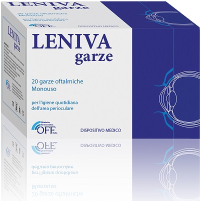 LENIVA GARZE OFTALMICHE 20 PEZZI - Farmavicinoate
