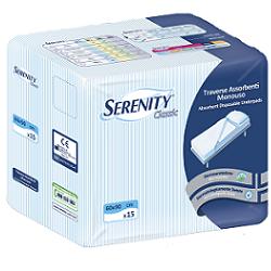 TRAVERSA SALVAMATERASSO PER INCONTINENZA SERENITY CLASSIC ALOE 60X90CM 15 PEZZI FARMABILITY - Farmavicinoate