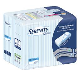 TRAVERSA SALVAMATERASSO PER INCONTINENZA SERENITY CLASSIC ALOE 80X180CM 15 PEZZI FARMABILITY - Farmavicinoate