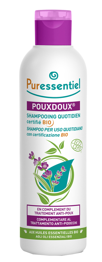 PURESSENTIEL SHAMPOO POUXDOUX ANTI-PIDOCCHI 200 ML - Farmavicinoate