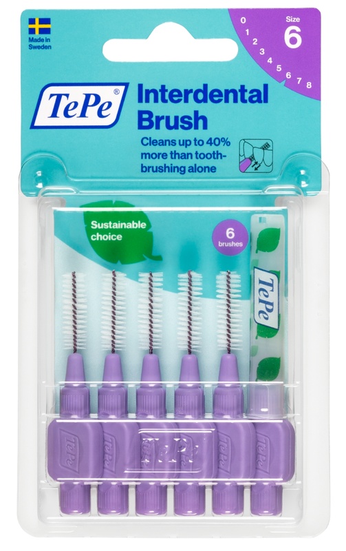 TEPE SCOVOLINO VIOLA 1,1MM 6 PEZZI - Farmavicinoate