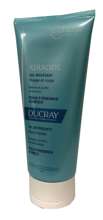 KERACNYL GEL MOUSSANT VISO CORPO 200 ML - Farmavicinoate