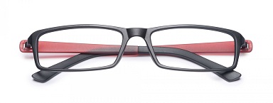 OCCHIALE DA LETTURA PREMONTATO TWINS SILVER LIGHT NERO/ROSSO +3,00 - Farmavicinoate