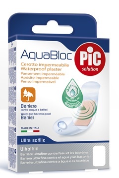 CEROTTO PIC AQUABLOC 5X7 STERILE ANTIBATTERICO 5 PEZZI - Farmavicinoate