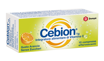 CEBION EFFERVESCENTE VIT C SENZA ZUCCHERO 10 COMPRESSE - Farmavicinoate
