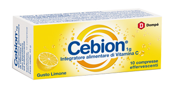 CEBION EFFERVESCENTE VITAMINA C LIMONE 10 COMPRESSE - Farmavicinoate