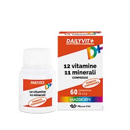 MASSIGEN DAILYVIT 12 VITAMINE 11 MINERALI 60 COMPRESSE RIVESTITE - Farmavicinoate