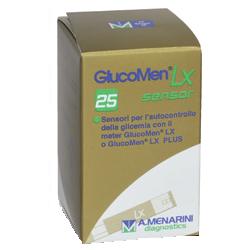 STRISCE MISURAZIONE GLICEMIA GLUCOMEN LX PLUS 25 PEZZI - Farmavicinoate