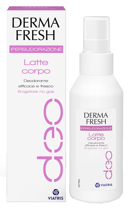 DERMAFRESH IPERSUDORAZIONE LATTE CORPO DEODORANTE 100 ML - Farmavicinoate