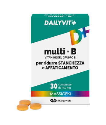 MASSIGEN MULTI B VITAMINE DEL GRUPPO B 30 COMPRESSE RIVESTITA DA 364 MG - Farmavicinoate