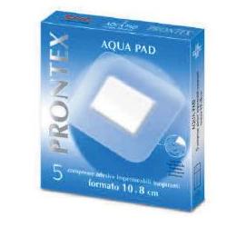 GARZA COMPRESSA PRONTEX AQUA PAD 10X8CM 5 PEZZI - Farmavicinoate