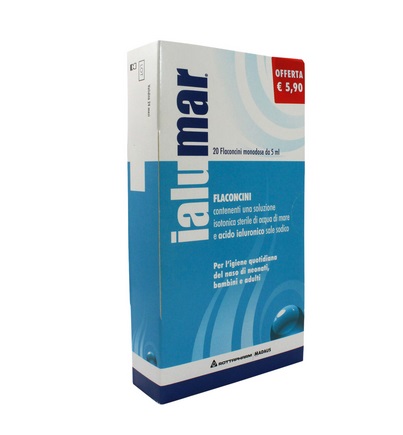SOLUZIONE ISOTONICA IALUMAR 20 FLACONCINI MONODOSE 5 ML - Farmavicinoate
