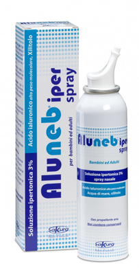 ALUNEB SOLUZIONE IPERTONICA 3% SPRAY NASALE 125 ML - Farmavicinoate