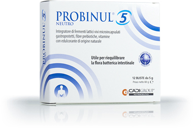 PROBINUL 5 NEUTRO 12 BUSTINE - Farmavicinoate